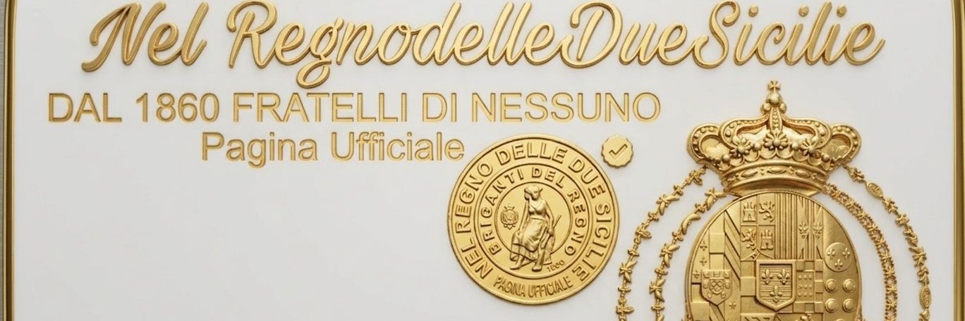 BRIGANTI DEL REGNO ⚜️ LA LIBERTÀ PRIMA DI TUTTO!'s banner