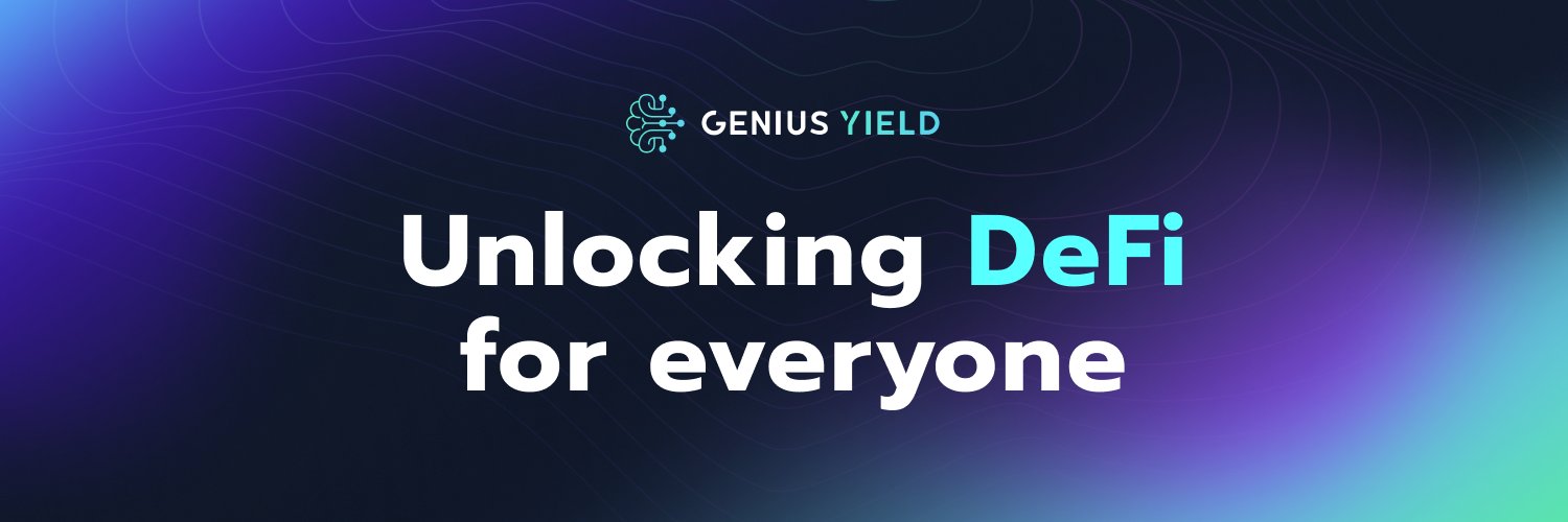 Genius Yield official's banner