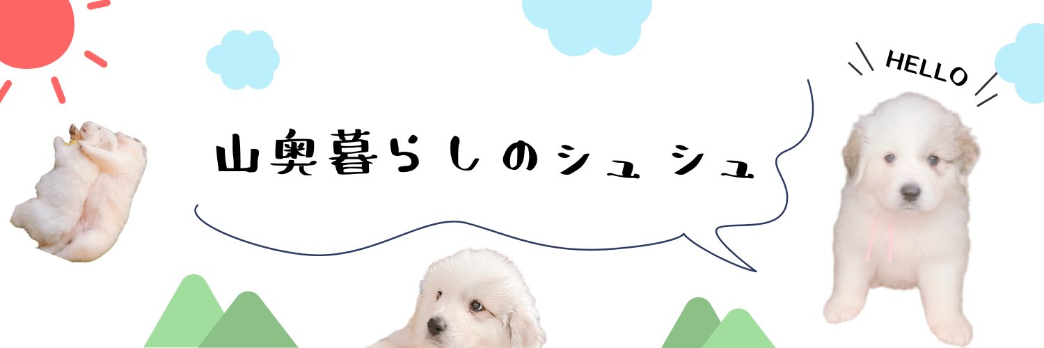 山奥暮らしのシュシュ | 𝕔𝕙𝕠𝕦𝕔𝕙𝕠𝕦's banner