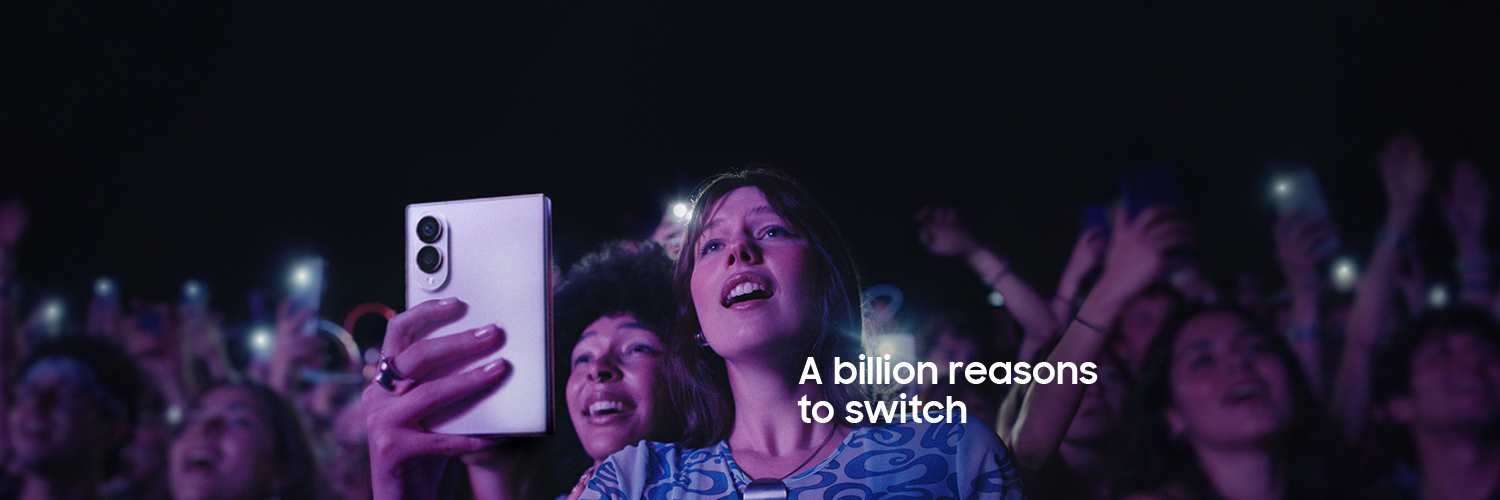 Samsung Australia's banner