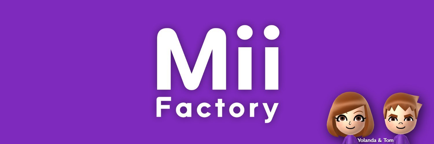 Mii Factory's banner