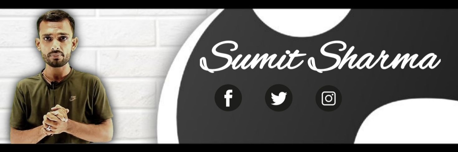 Sumit Sharma's banner