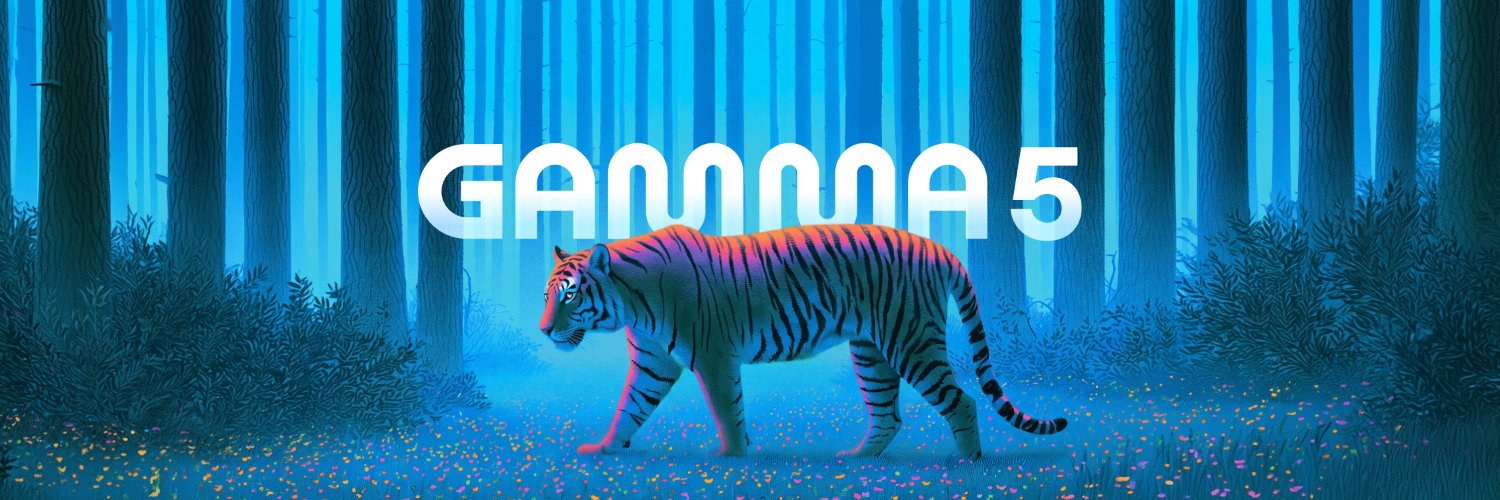 Gamma's banner