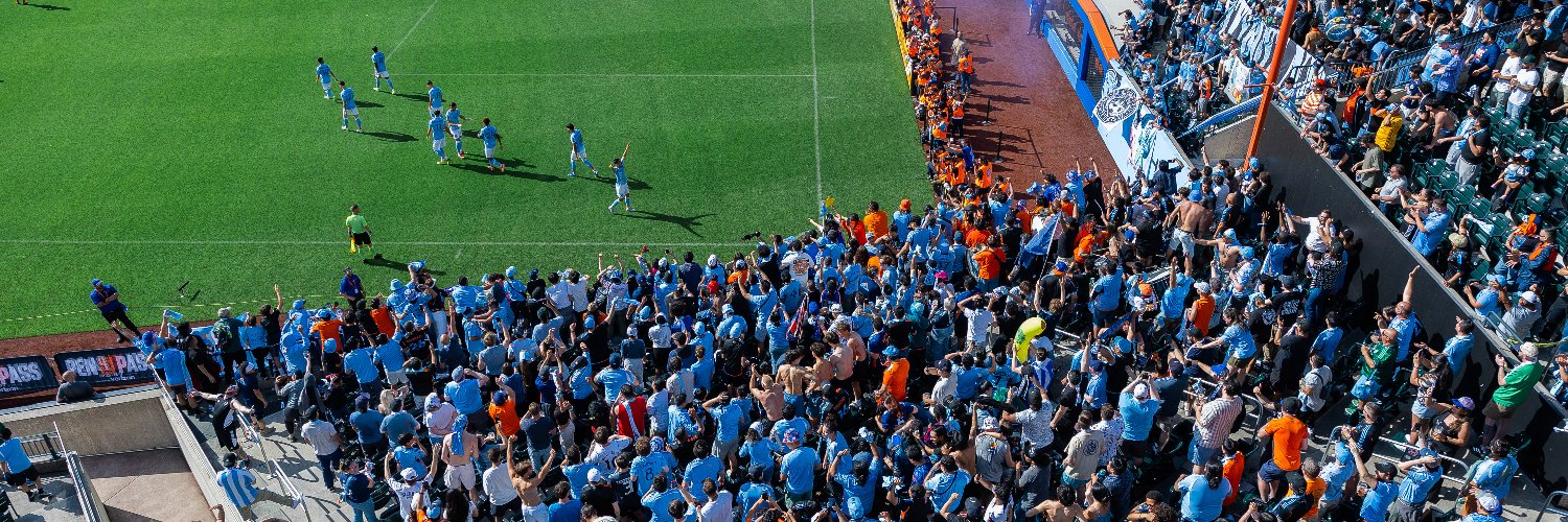 New York City FC's banner