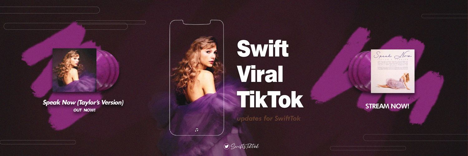 SWIFTs TikTok's banner