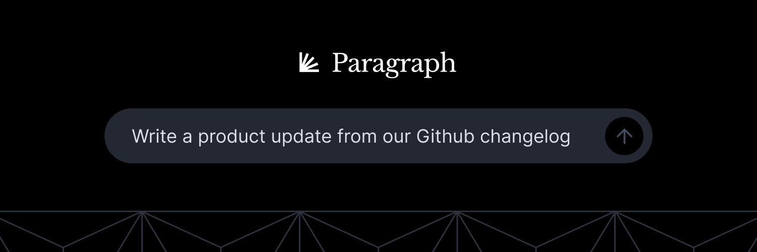 Paragraph's banner