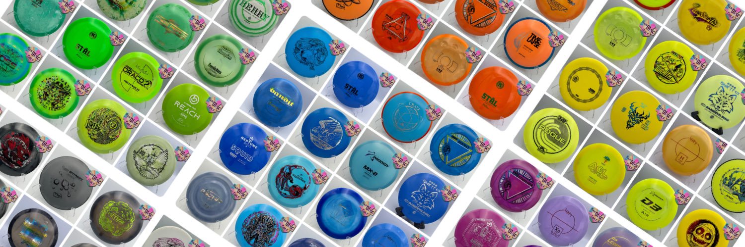 Ran Disc Golf's banner