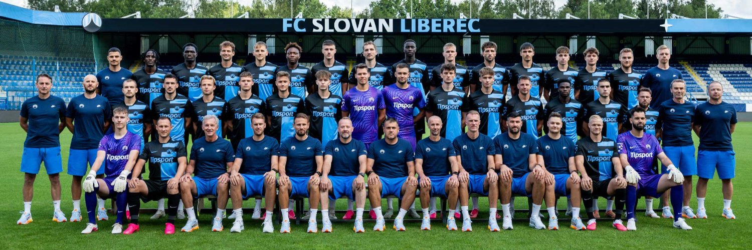 FC Slovan Liberec's banner