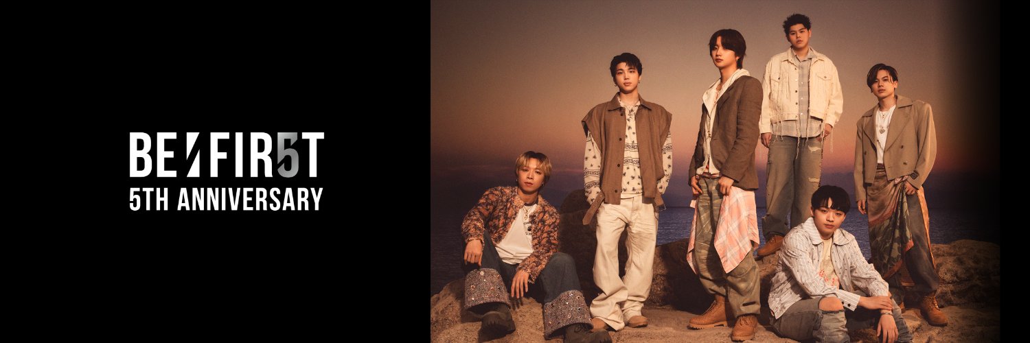 BE:FIRST's banner