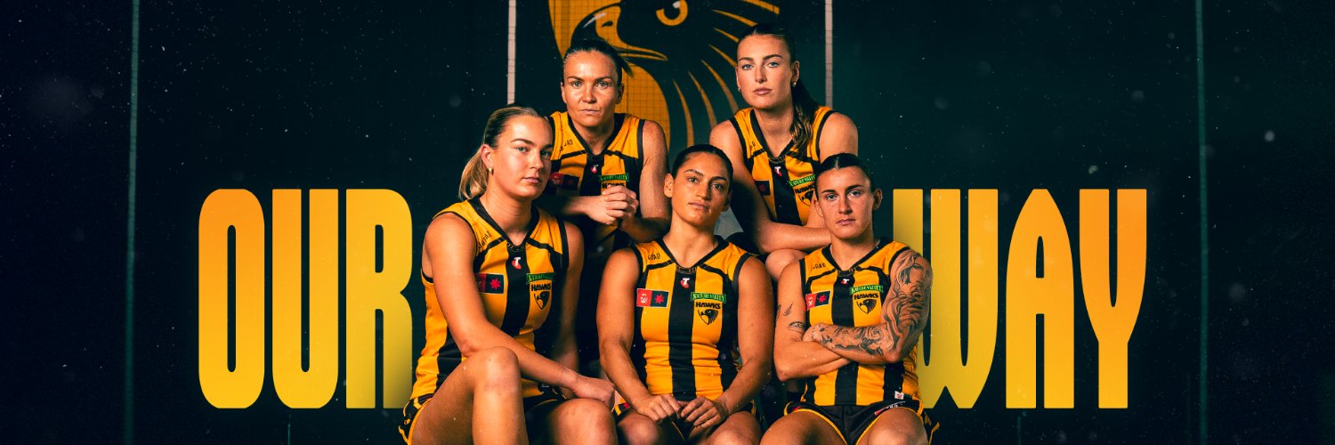Hawthorn FC AFLW's banner