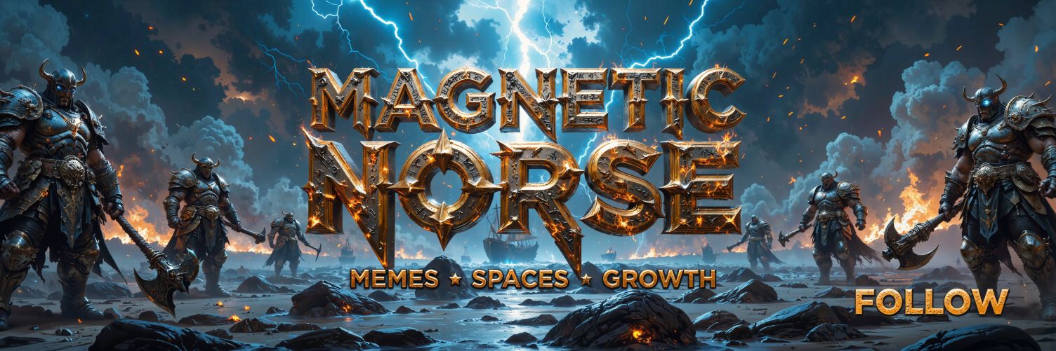 Magnetic Norse's banner
