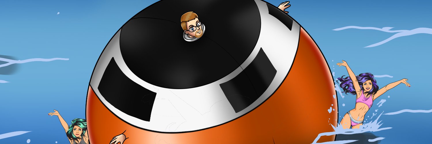 Inflatable David's banner