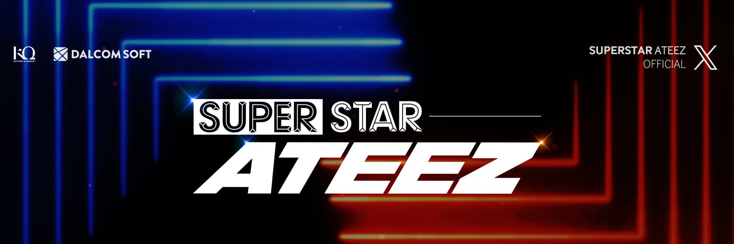 SUPERSTAR ATEEZ's banner