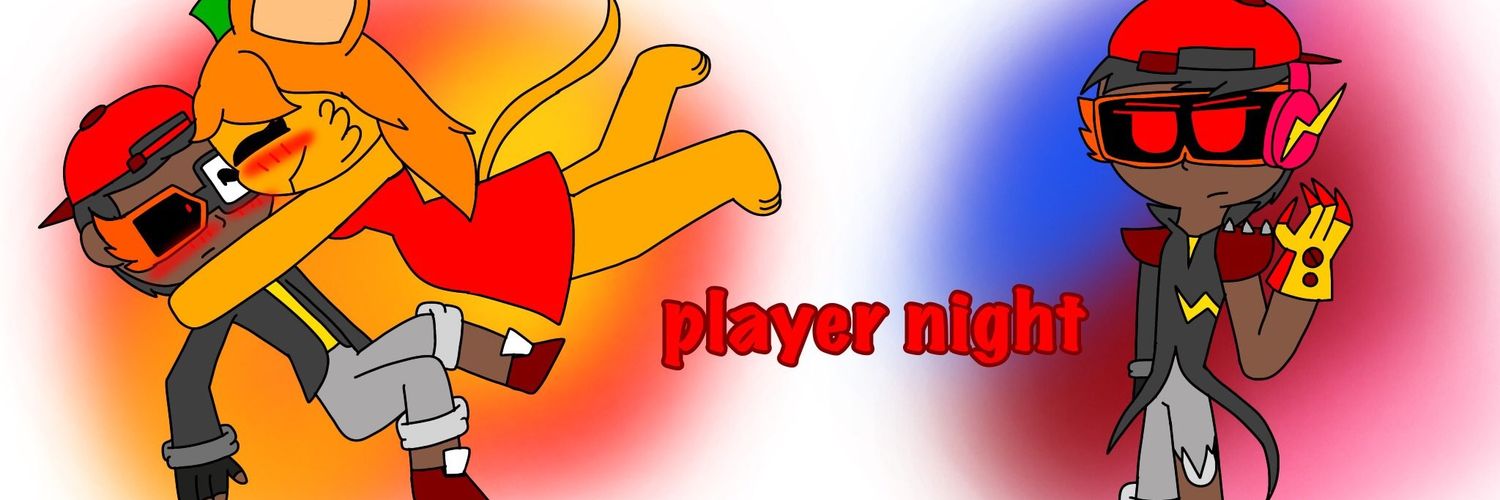 player night's banner