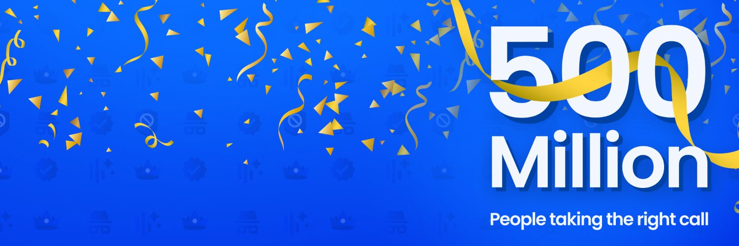Truecaller India's banner