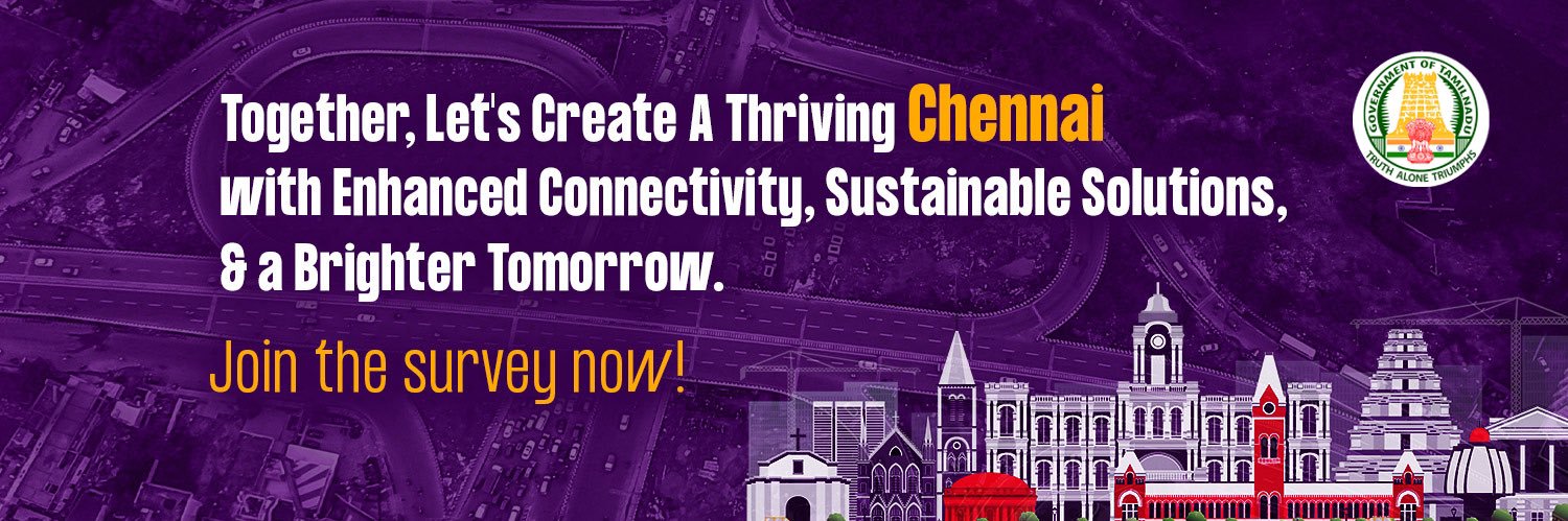 CMDA Chennai's banner