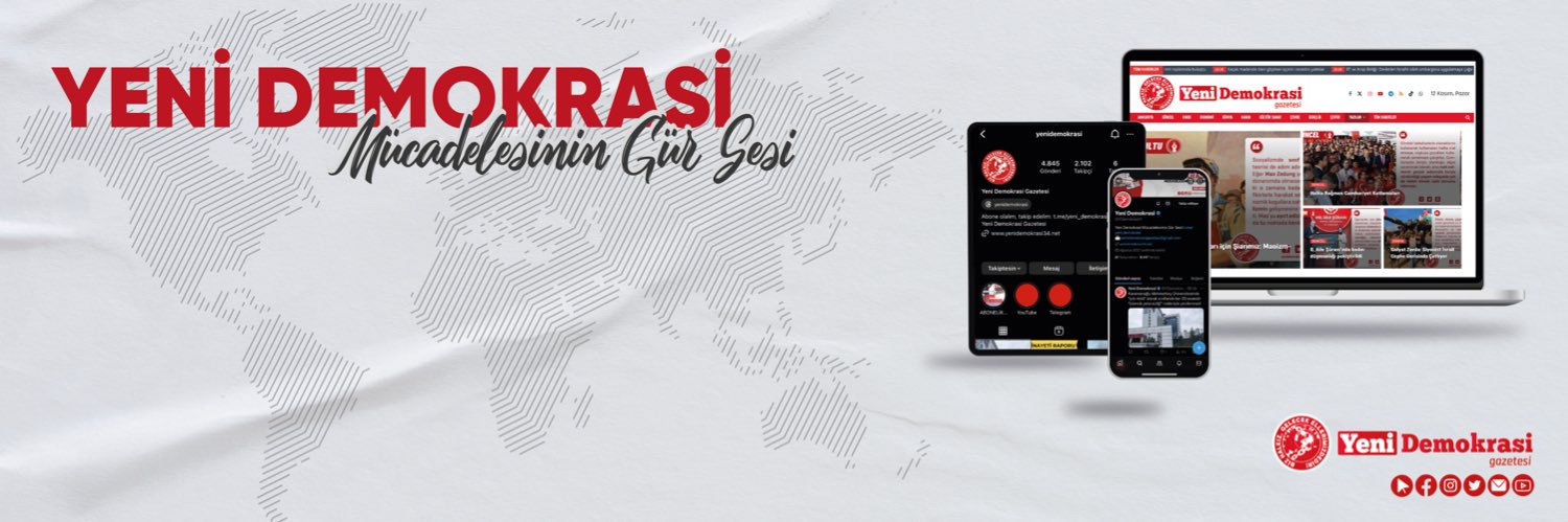 Yeni Demokrasi's banner