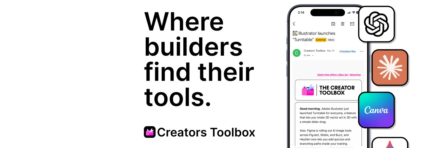 Creators Toolbox's banner