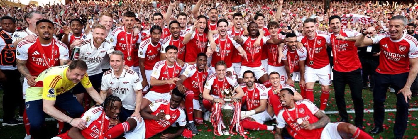 Forever Arsenal's banner