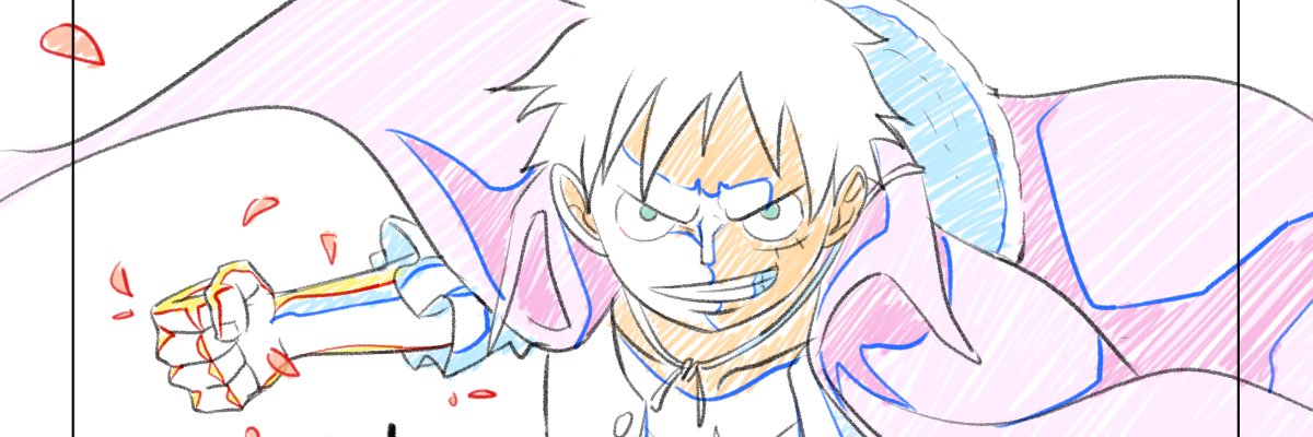 ANIMATION OF ONE PIECE's banner