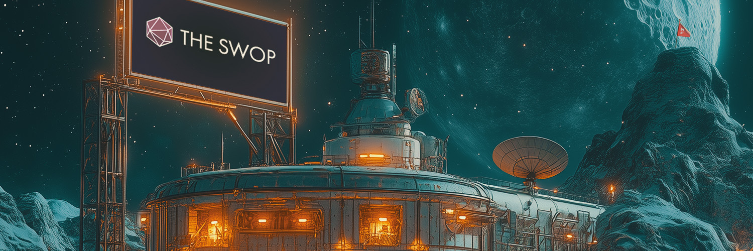 The Swop's banner