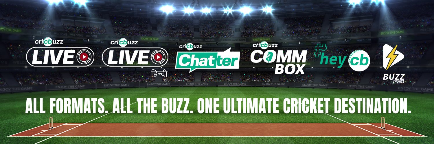 Cricbuzz's banner