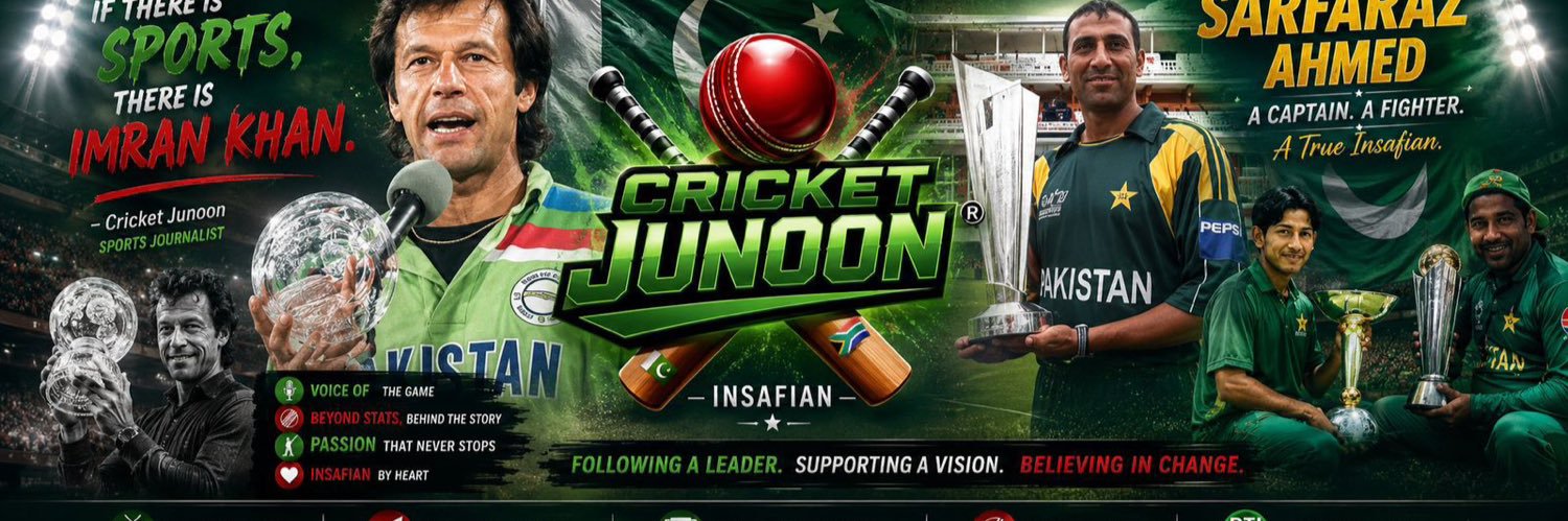 CRICKET JUNOON®️'s banner