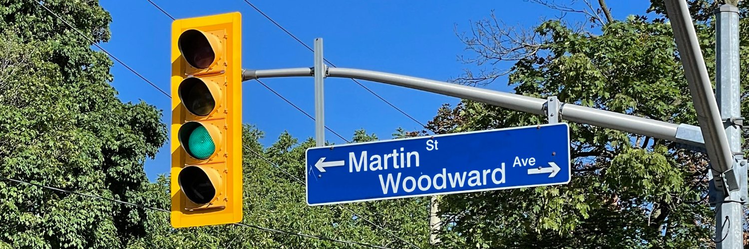 Martin Woodward's banner