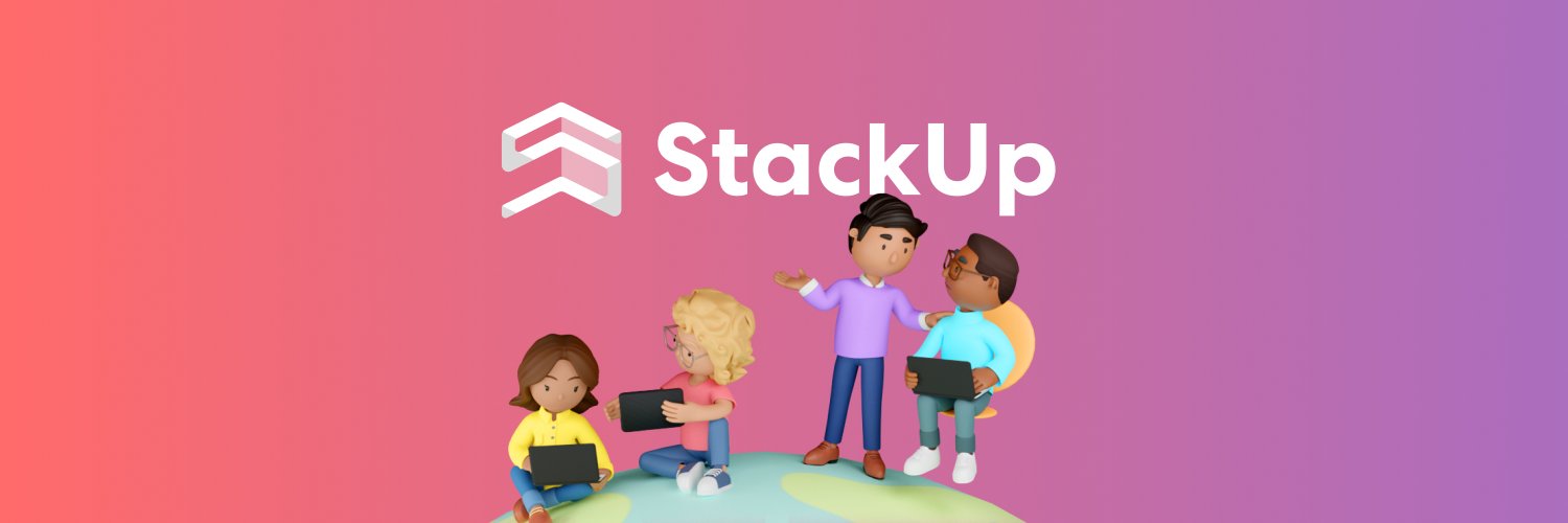 StackUp's banner