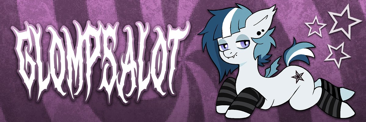 Glomp's banner