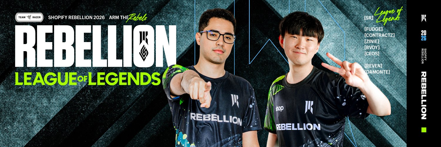Shopify Rebellion League of Legends's banner