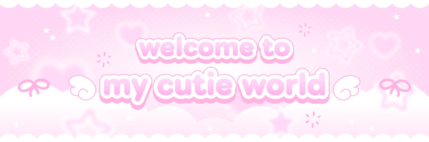 cutie heart 💒 | ปิดรับ🍀ไล่ตอบแชทอยู่นะคะ's banner