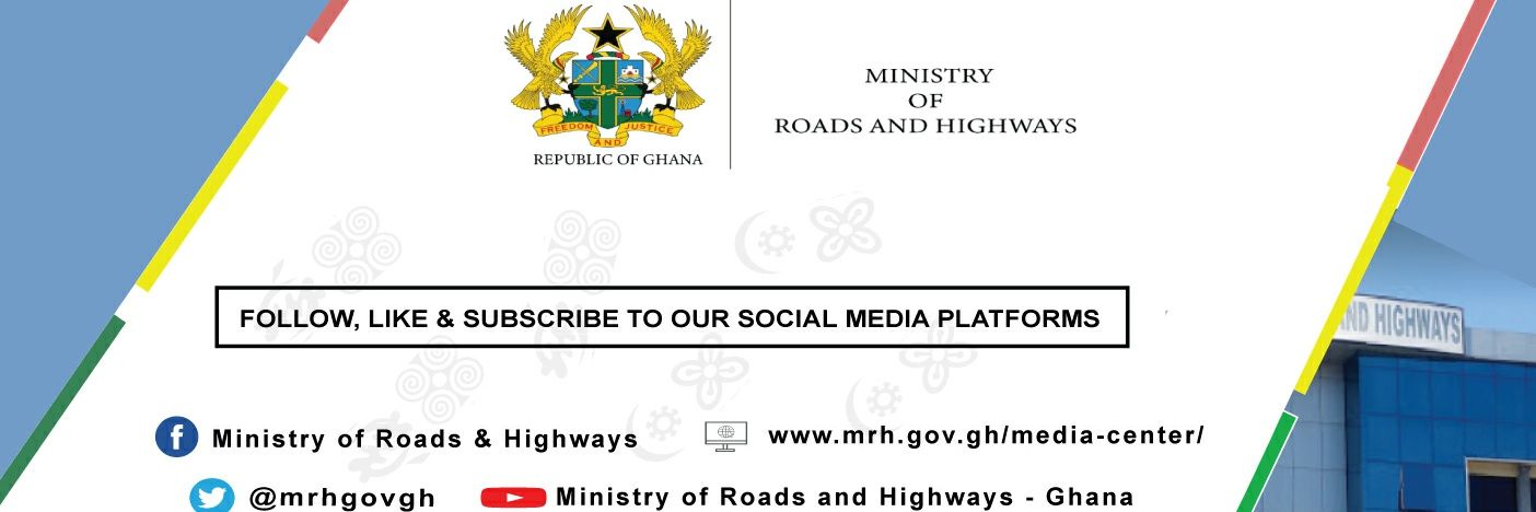 Ministry of Roads & Highways - Ghana's banner