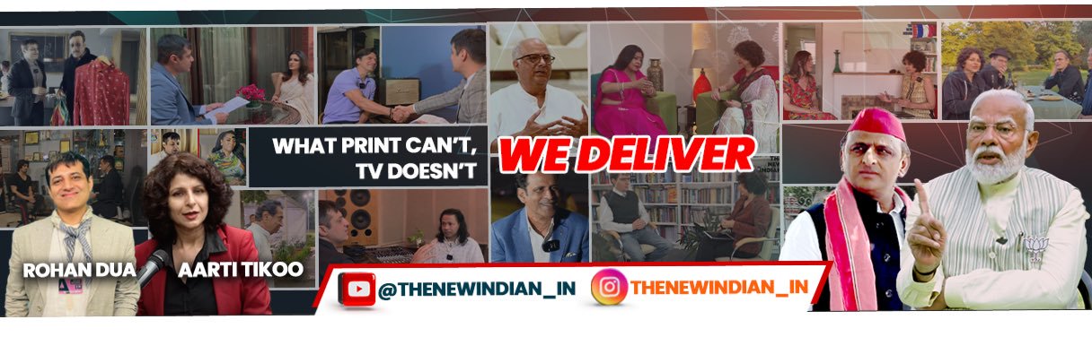The New Indian's banner