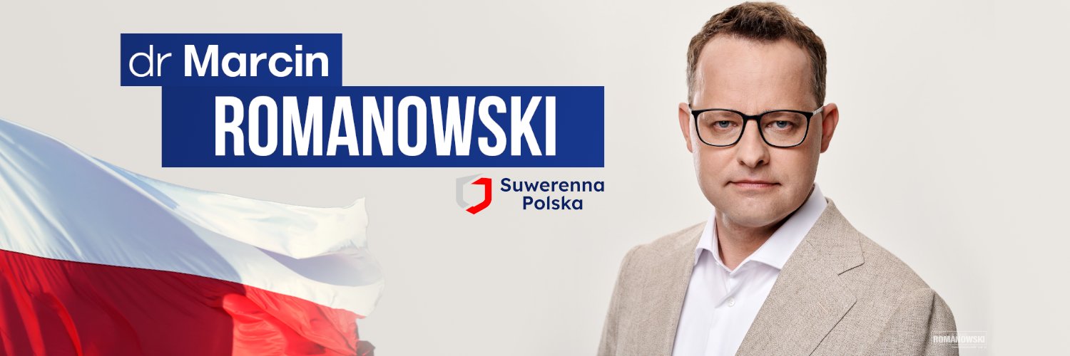 Marcin Romanowski's banner