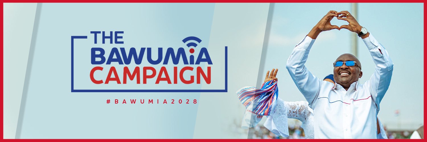 The Bawumia Campaign's banner