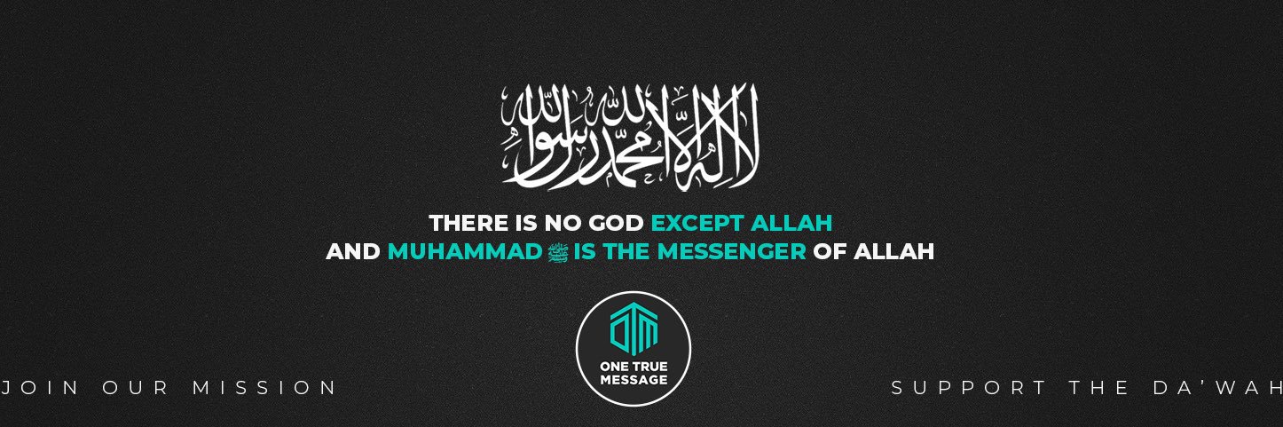 One True Message Foundation's banner