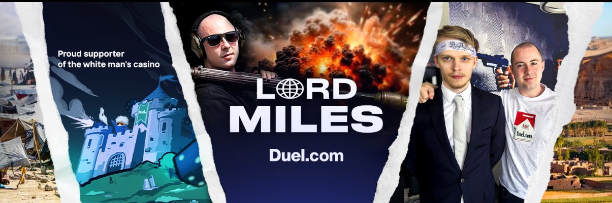 Lord Miles's banner