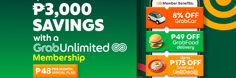 Grab Philippines's banner