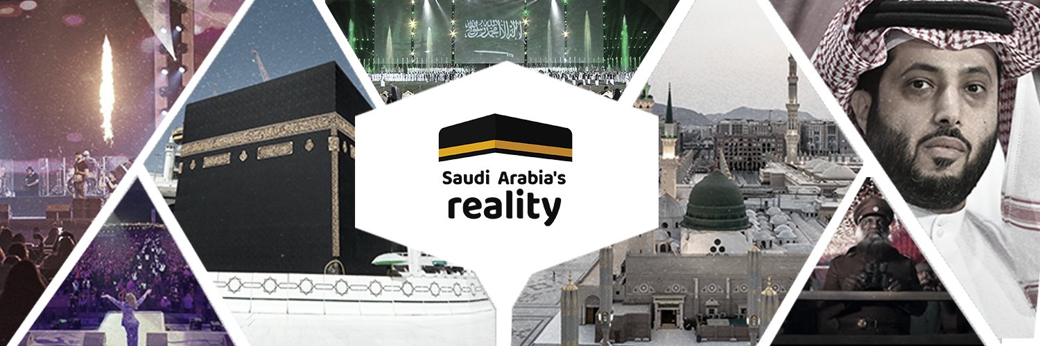 Saudi Arabia's Reality's banner