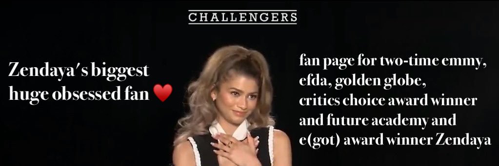 Zendaya Fan Account🇵🇸's banner