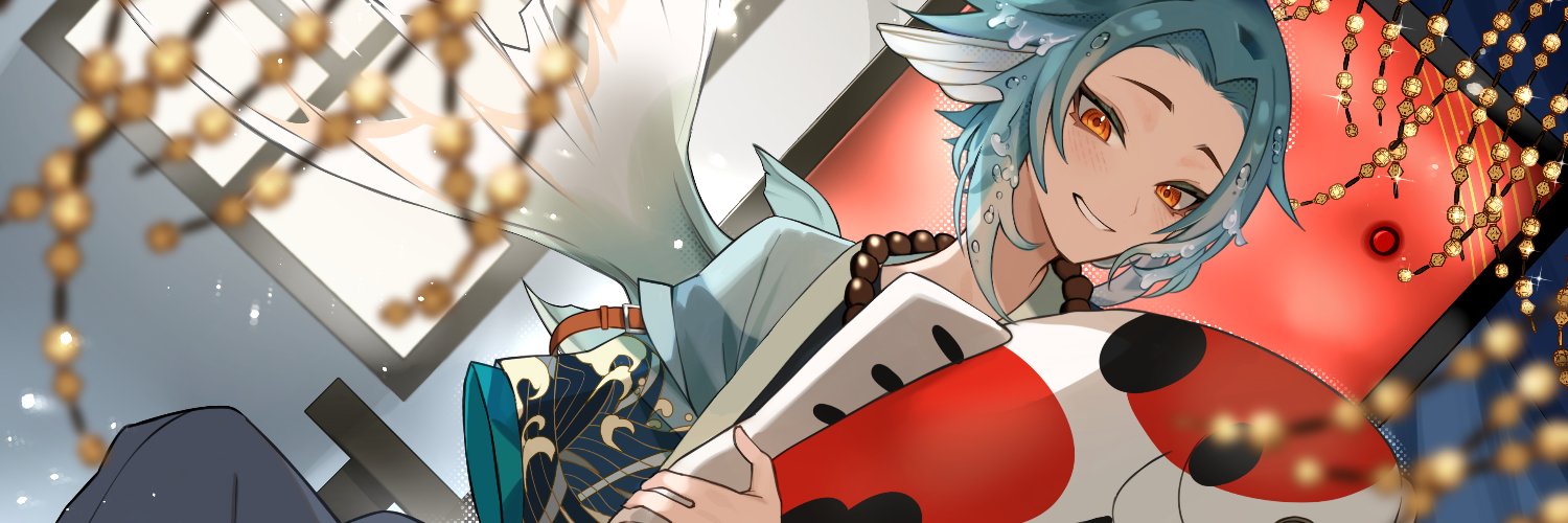 MizuVee • Live2D • OceanInk 🎏🌊's banner