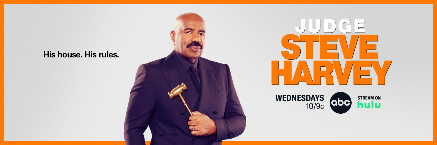 Judge Steve Harvey's banner
