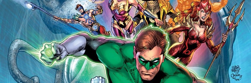 Green Lantern's banner