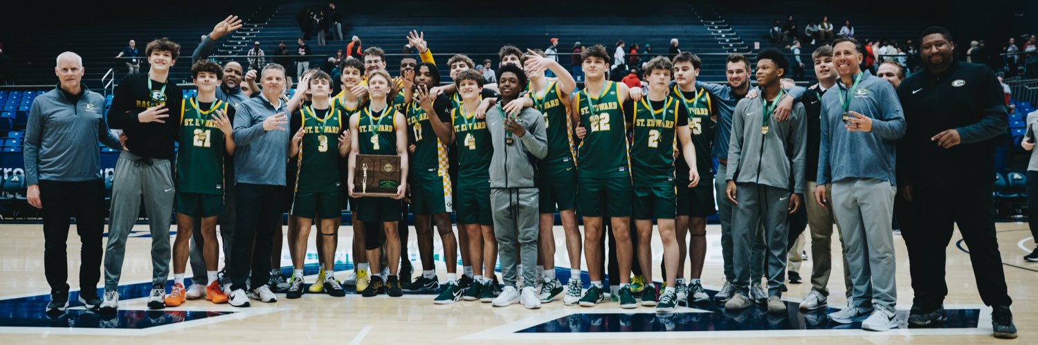 St. Edward High School Basketball's banner