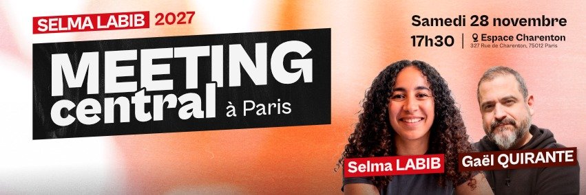Selma Labib's banner
