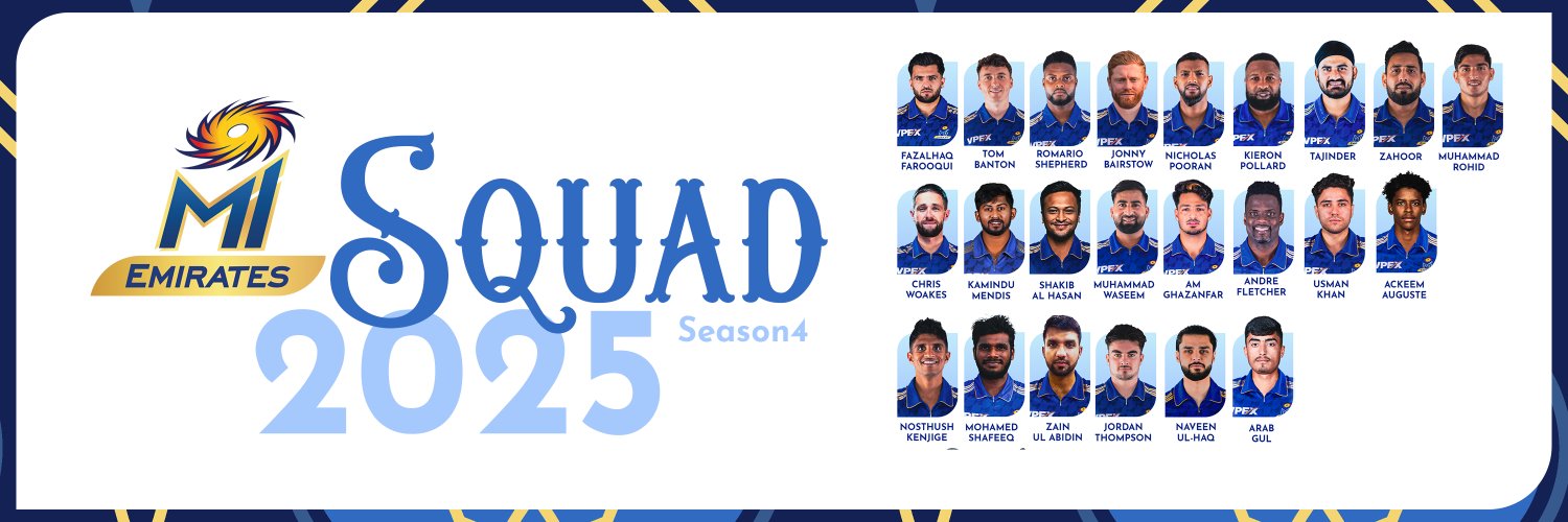 MI Emirates's banner