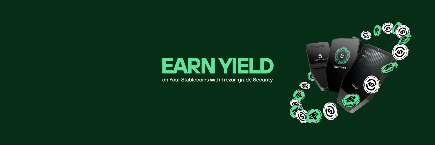 Trezor's banner