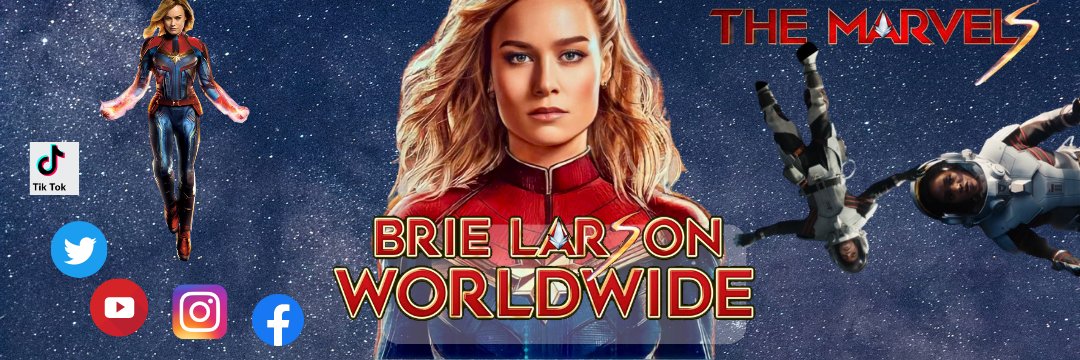 Brie Larson Fan #TheMarvels's banner
