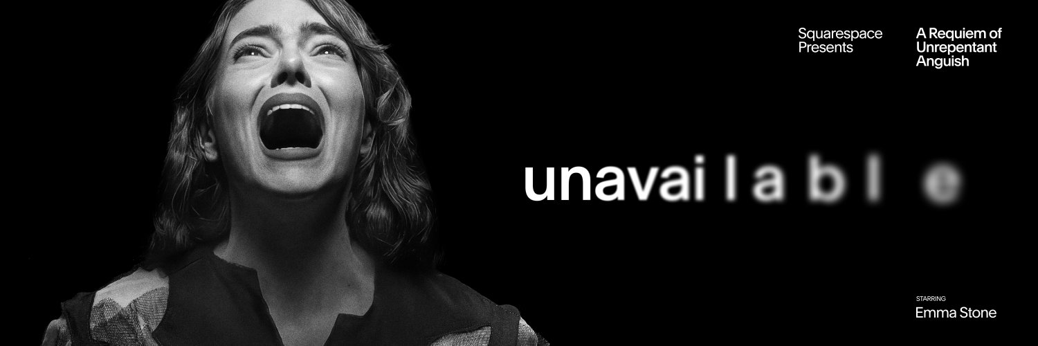 Squarespace's banner